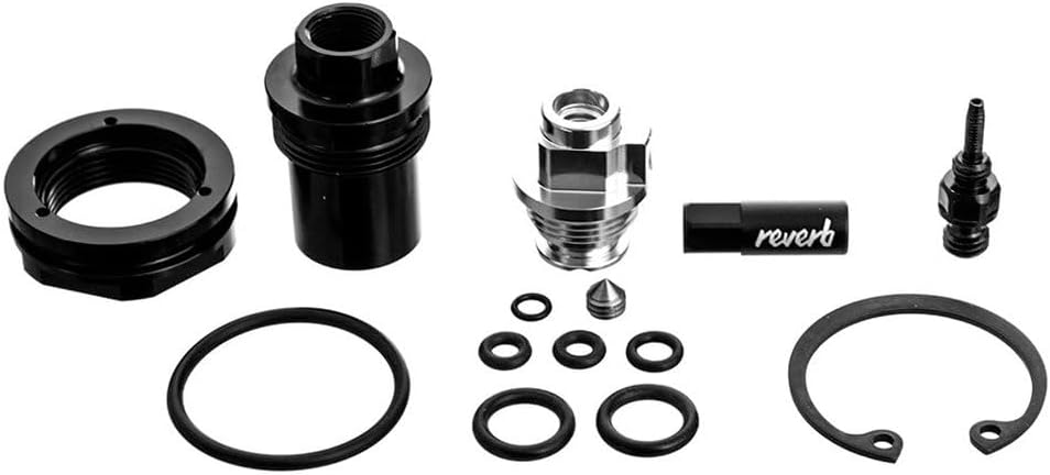 Rock Shox Unisex – Erwachsene Sattelstütze Schlauch Barb Assy Kit Reverb Anschlusseinheit, Schwarz,