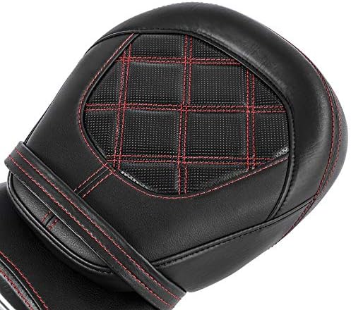 Sitzbank für Harley Davidson Electra Glide Ultra Classic 09-20 Craftride RH3 schwarz-rot