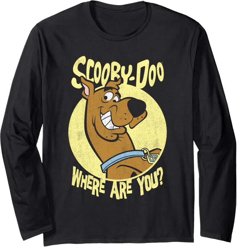 Scooby-Doo Where Are You Grin Langarmshirt