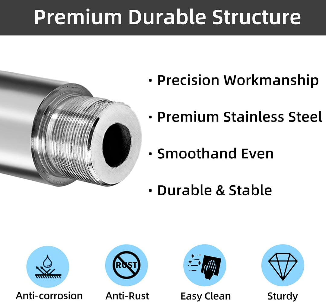 PRIOR FITNESS Kit Pole Dance Tanzstange 45 mm von 2,35 bis 2,74 m, höhenverstellbar, 2 Modi: drehbar