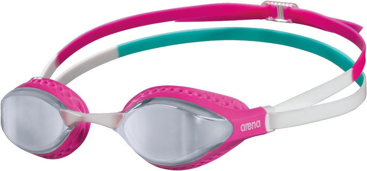 ARENA Unisex Air-speed Mirror Schwimmbrillen (1er Pack) NS SILVER-PINK-MULTI, NS SILVER-PINK-MULTI