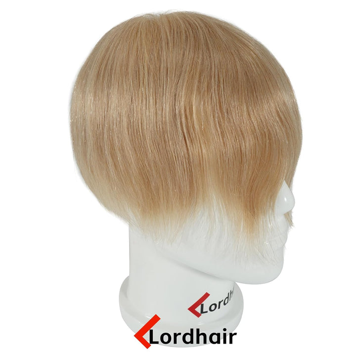 Lordhair Perücke Männer,Realität Toupet,0,06 mm Alle V-Looped Dünnes,Haarfreestyle,Natürlich eng anl