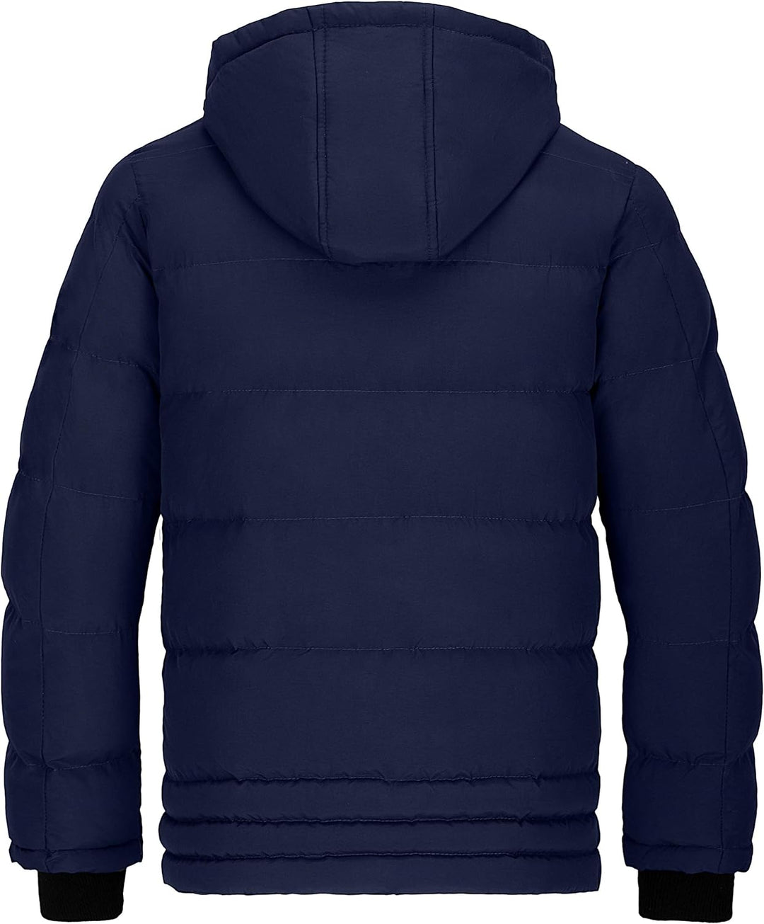 Wantdo Herren Winter Warme Jacke Wasserabweisend Outdoor Jacke Gesteppte Parka Baumwolle Polsterung