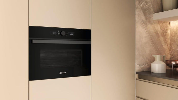 Bauknecht BMW47DMK Kombi-Mikrowelle - Mikrowelle 900 Watt, Heizelement-Grill 1600 Watt, Heissluft 12