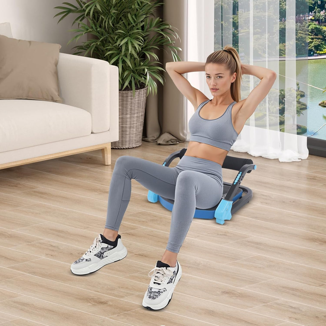 Bauchtrainer Für Zuhause – Mini Bauchmuskeltrainer Mit 3 Intensitätsstufen, Fitnessgerät Für Core-Tr