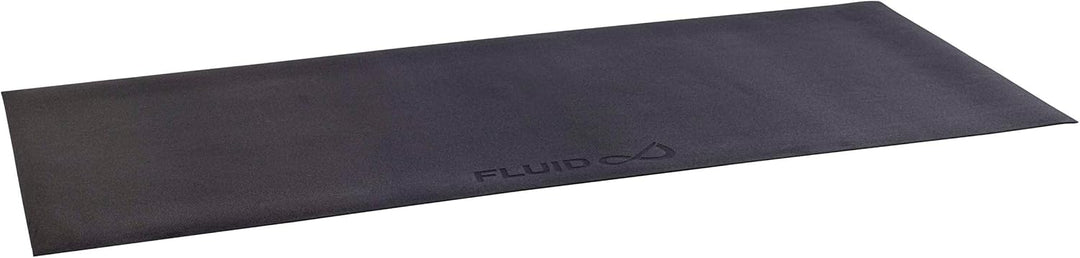 Bodenschutzmatte Anti-Slip, Schwarz, Rudergerät-Schutzmatte, Trainingsmatte, Anti-Rutsch-Matte, Gerä