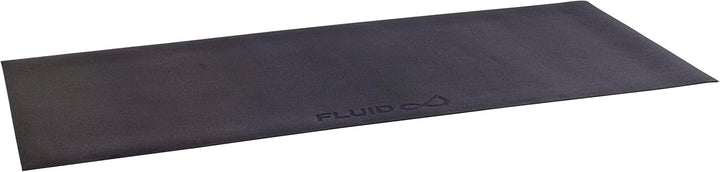 Bodenschutzmatte Anti-Slip, Schwarz, Rudergerät-Schutzmatte, Trainingsmatte, Anti-Rutsch-Matte, Gerä