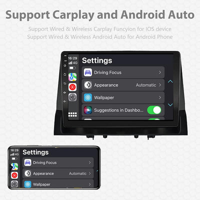 EZoneTronics Android 11 Autoradio Stereo für Mazda 6 Atenza 2004-2014 10,1 Zoll Touchscreen GPS Navi