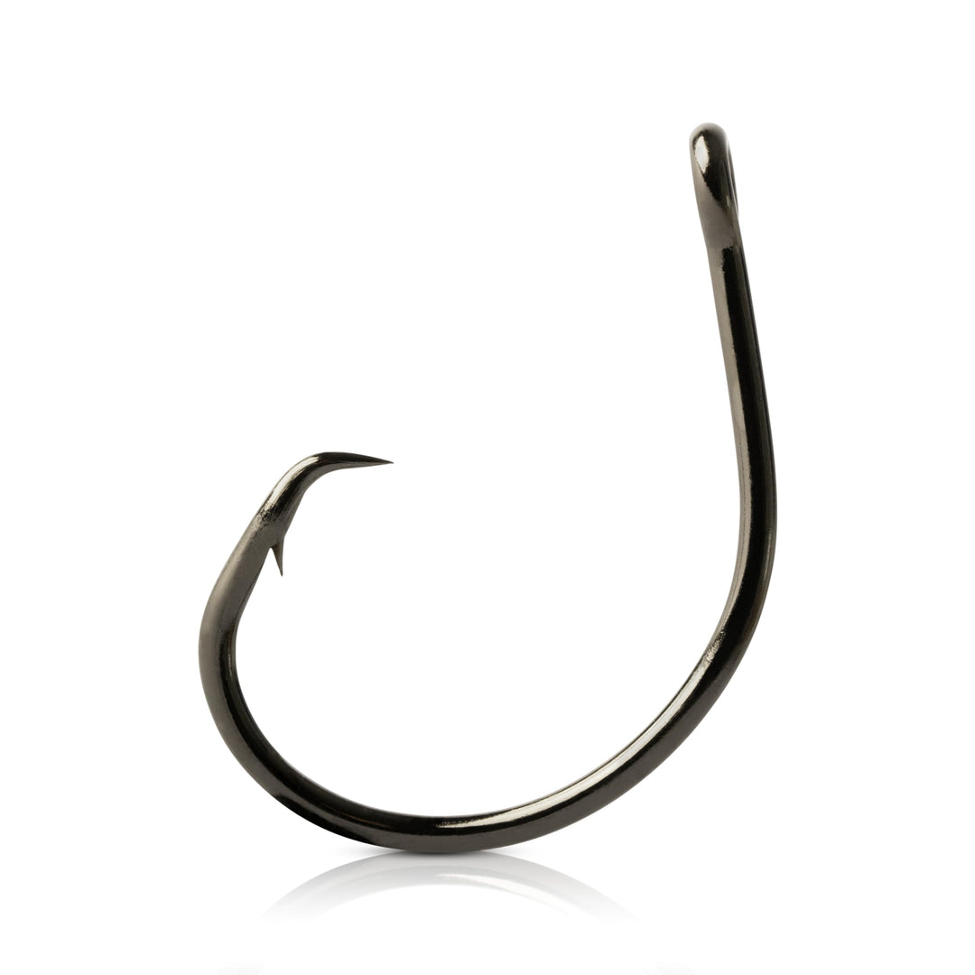 Mustad UltraPoint Demon Perfect Offset Circle 3 extra Starke Haken mit Kirbed Point (10 Stück) 1/0,