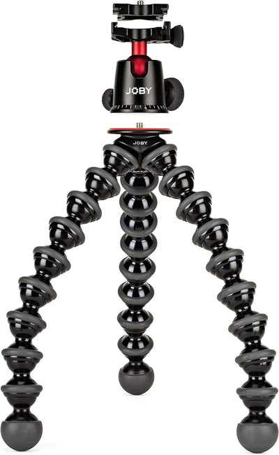 JOBY GorillaPod 5K GripTight Mount PRO Kit. Flexibles Aluminium-Stativ GorillaPod 5K und Kugelkopf 5