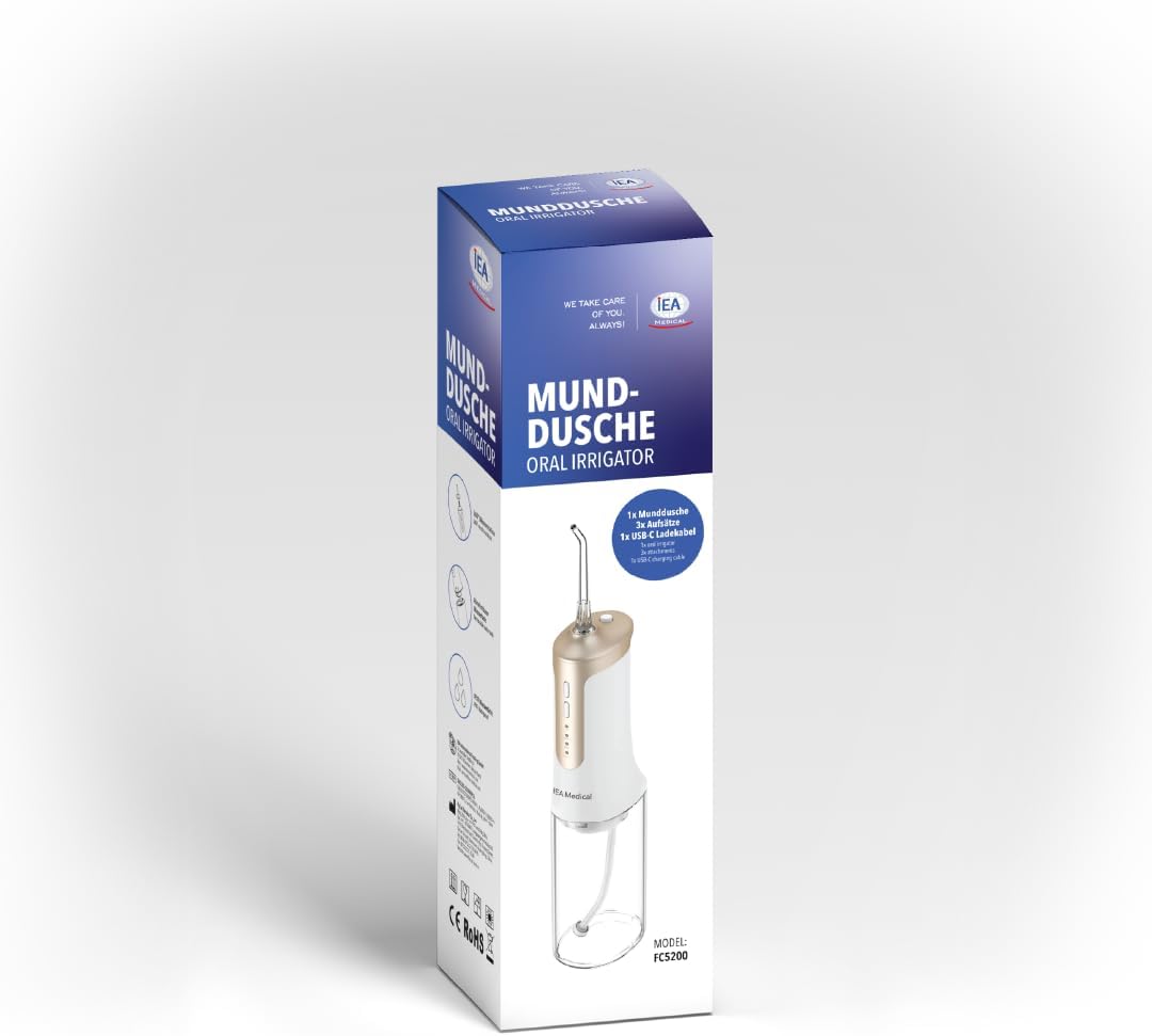 Munddusche FC5200, kabellose &amp; elektrische Zahnpflege für saubere Zahnzwischenräume, Water flosser,