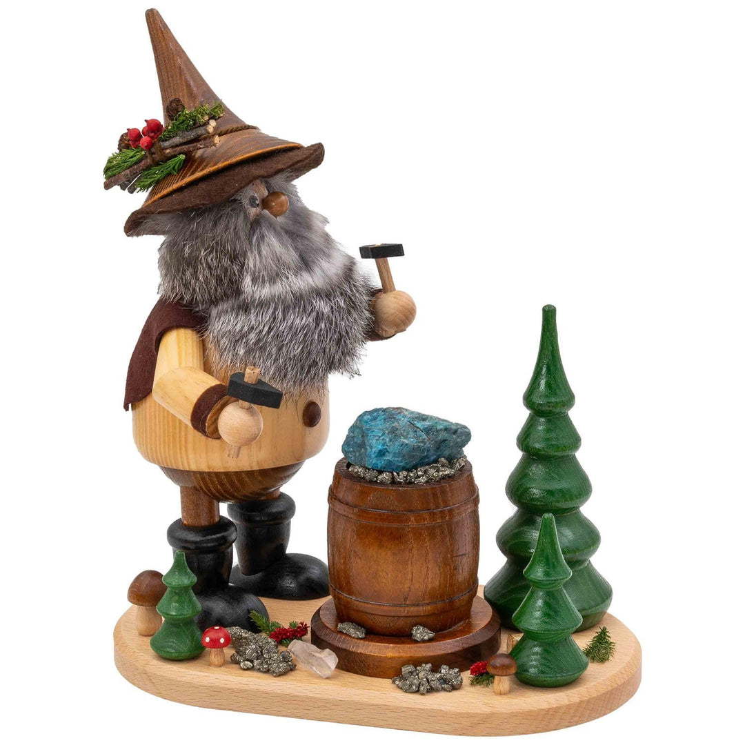 Drechselwerkstatt Uhlig DWU | Räuchermännchen Räuchermann aus dem Erzgebirge | Weihnachten Weihnacht
