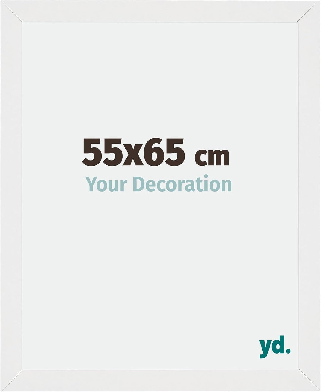 yd. Your Decoration - Bilderrahmen 55x65 cm - Bilderrahmen aus MDF mit Acrylglas - Antireflex - Ausg
