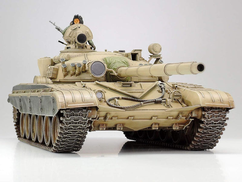 Tamiya 300035160 - 1:35 Russischer Kampfpanzer T72M1, Brown