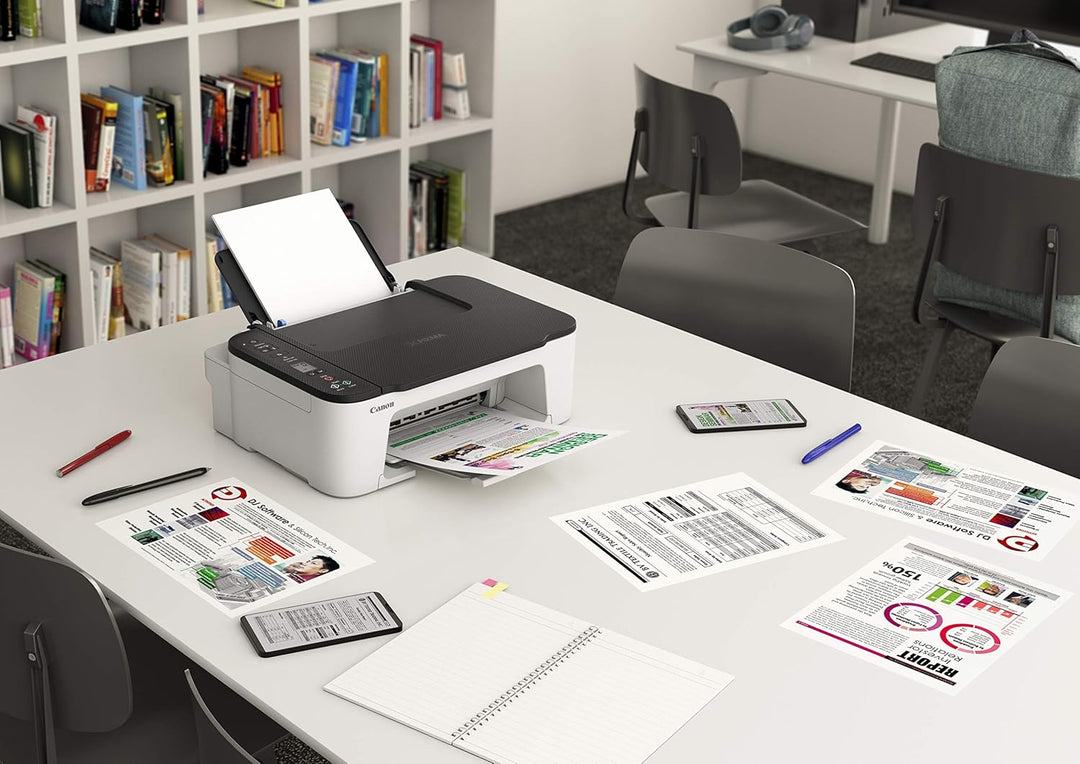 Canon PIXMA TS3452 Multifunktionsgerät DIN A4 (Scanner, Kopierer, Drucker, 4800 x 1200 DPI, LCD, WLA
