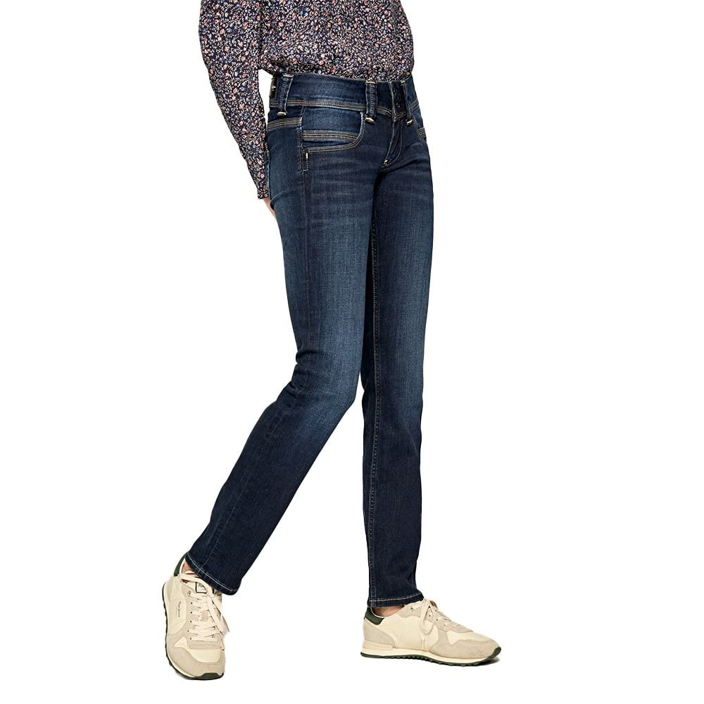 Pepe Jeans Damen Straight Leg VENUS 24W / 30L Blue (Denim-h06), 24W / 30L Blue (Denim-h06)