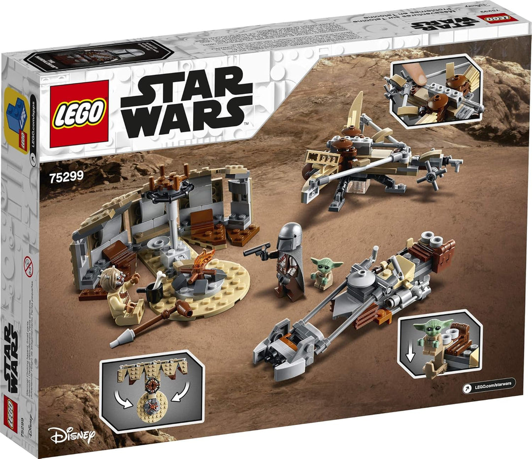 Lego Star Wars: The Mandalorian Trouble on Tatooine 75299 Awesome Toy Building Kit for Kids Featurin
