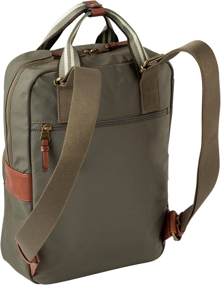 camel active bags Bari Damen Rucksack Backpack, 14 L Khaki