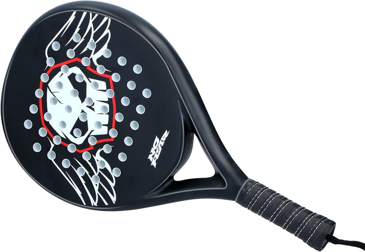 No Fear Padel Schläger- Padel - Anti-Rutsch-Griff - Zwart