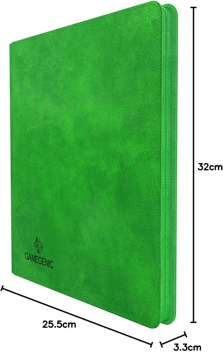 Gamegenic GGS31024ML Zip-Up Album (24-Pocket), Green