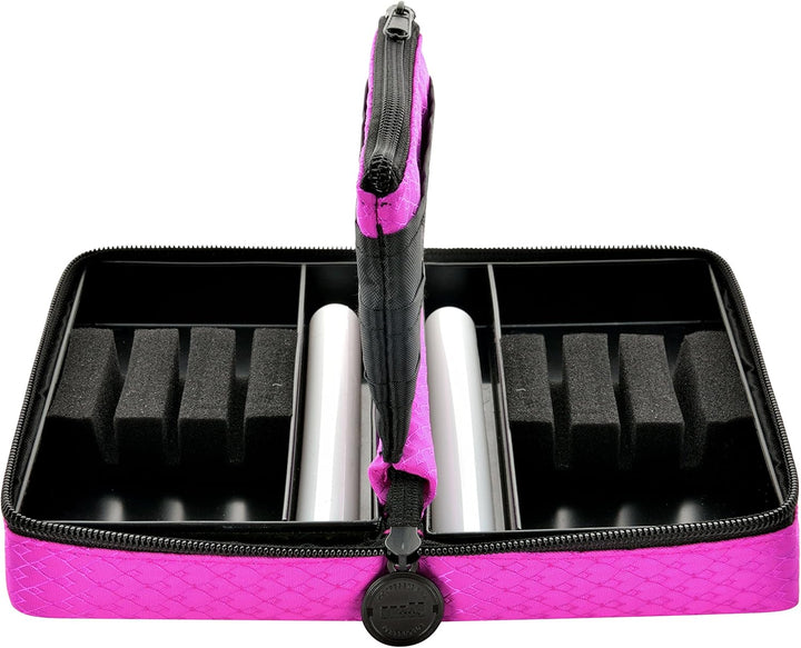 ONE80 Double Darttasche für Darts Dart Wallet Dart Cases Pink, Pink
