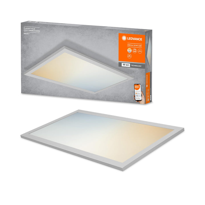 LEDVANCE Wifi SMART+ PLANON PLUS LED Panel Tunable Weiss 600X300, 1 Stück (1er Pack) Lichtfarbe ände