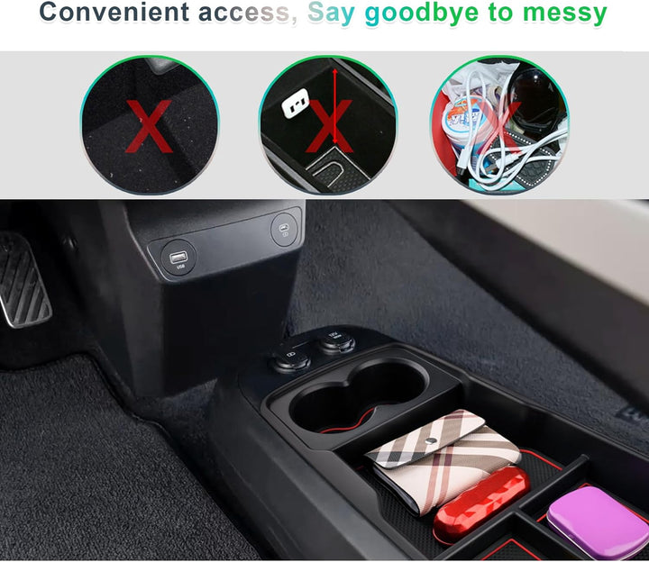 GAFAT Ki-a EV6 2021-2024 2025 Mittelkonsole Aufbewahrungsbox, EV6 2023 Organizer Tray Handschuhfach