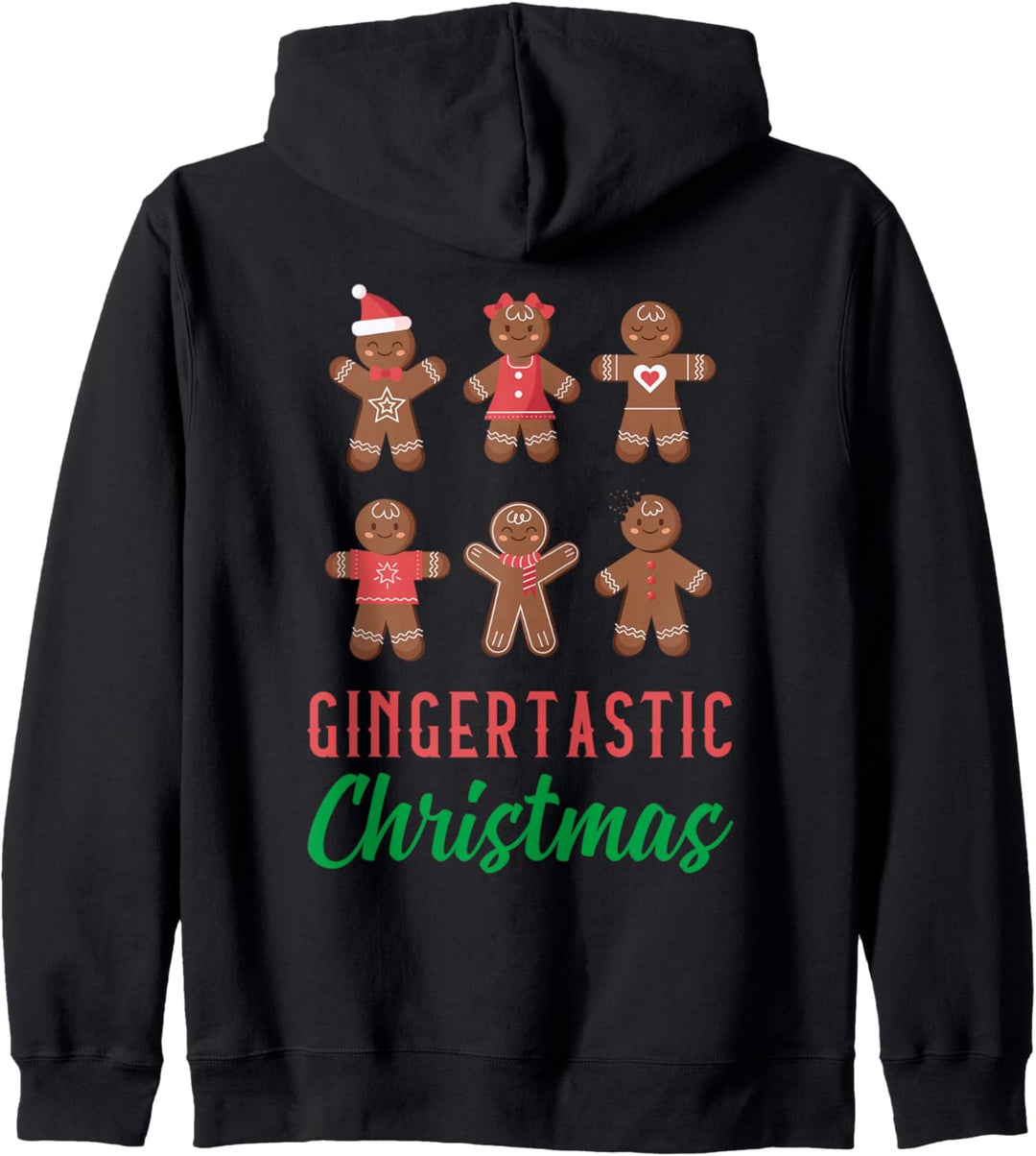 Lustiges & Süsses Lebkuchen Weihnachten Weihnachts Party Kapuzenjacke