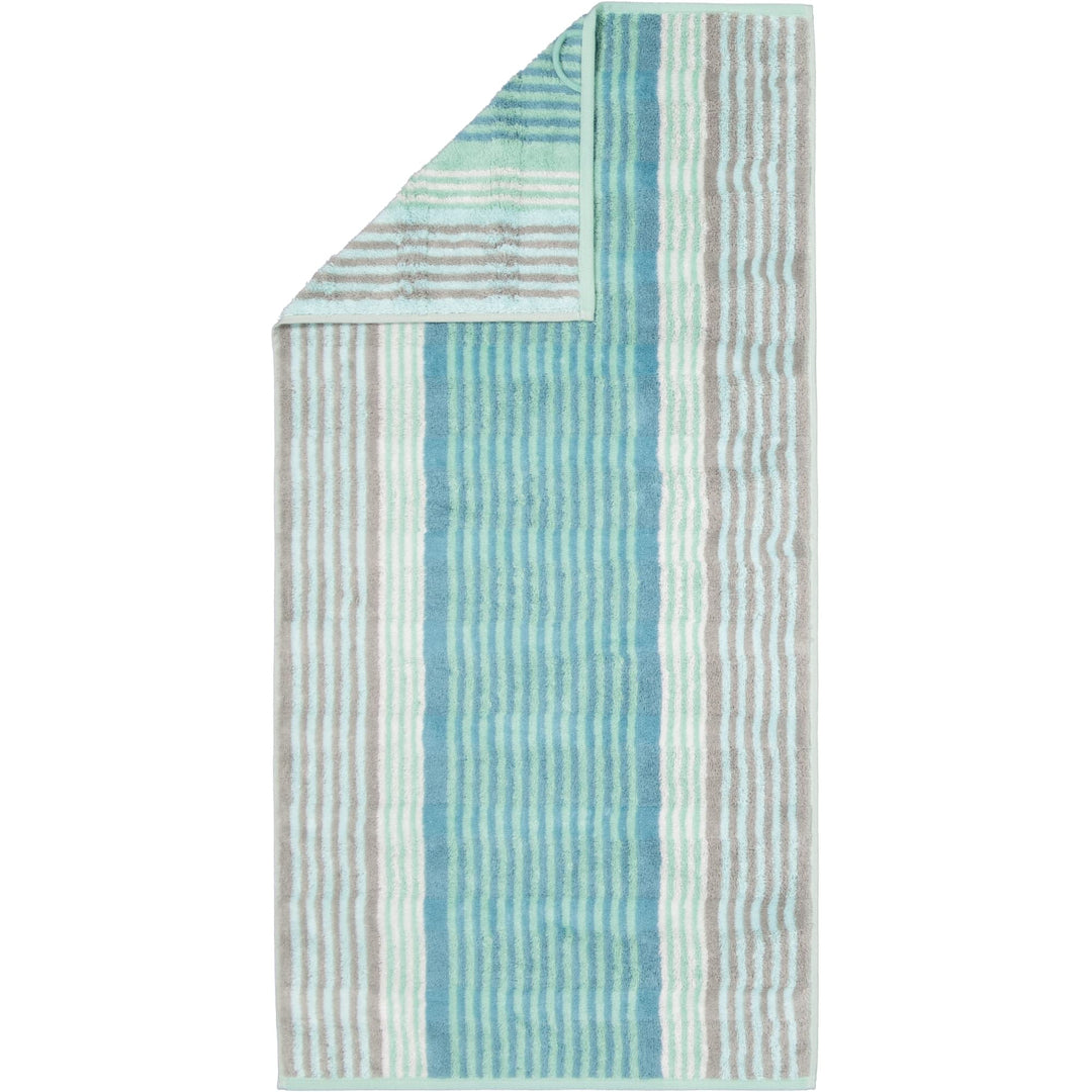CAWÖ Home Handtücher Noblesse Harmony Streifen 1085 Jade - 47 Duschtuch 80x160 cm, Duschtuch 80x160