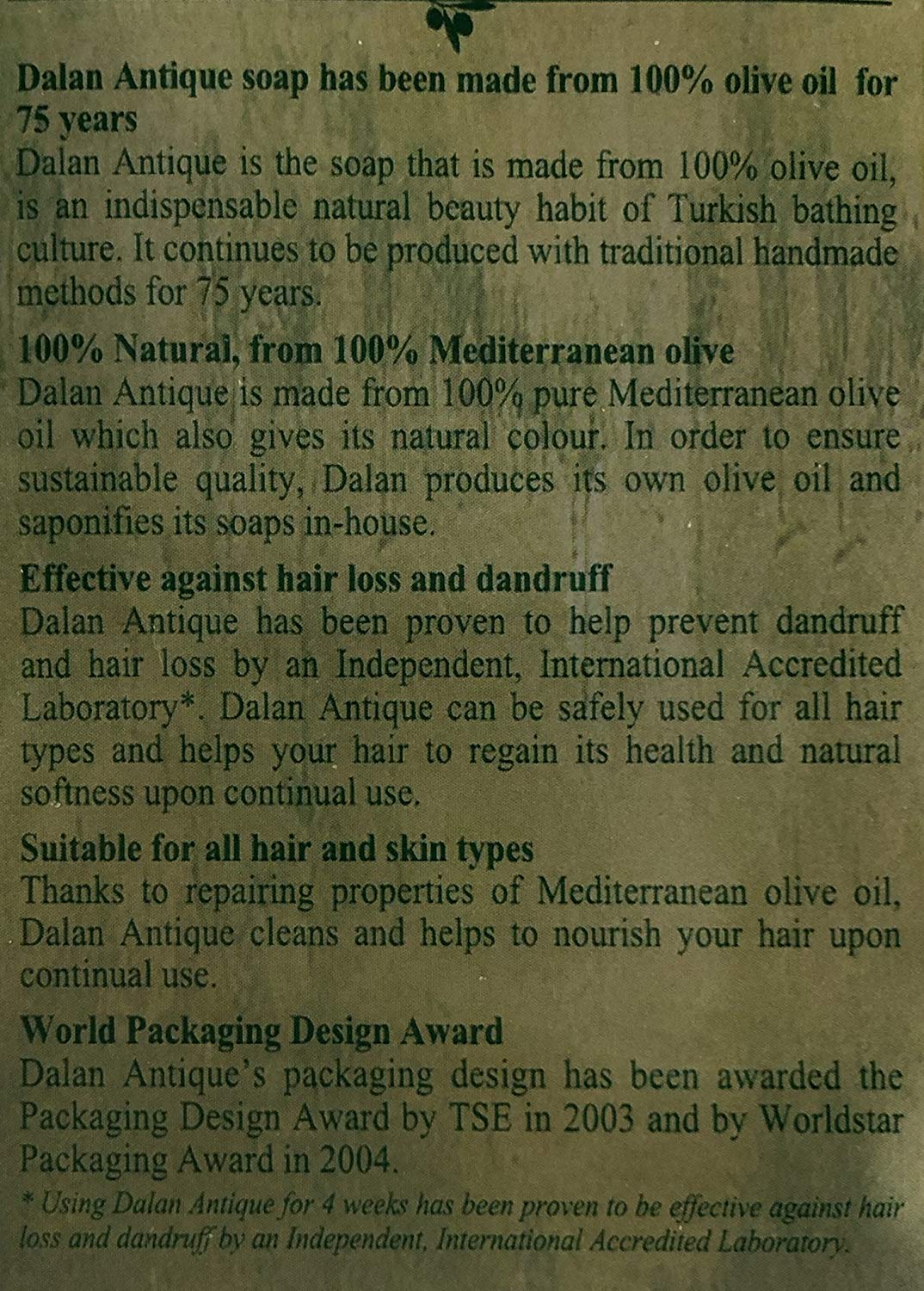 Natürlich 100% Reines Olivenöl Seife Dalan Turkish Bad Handgefertigt Pute X 10 Stangen