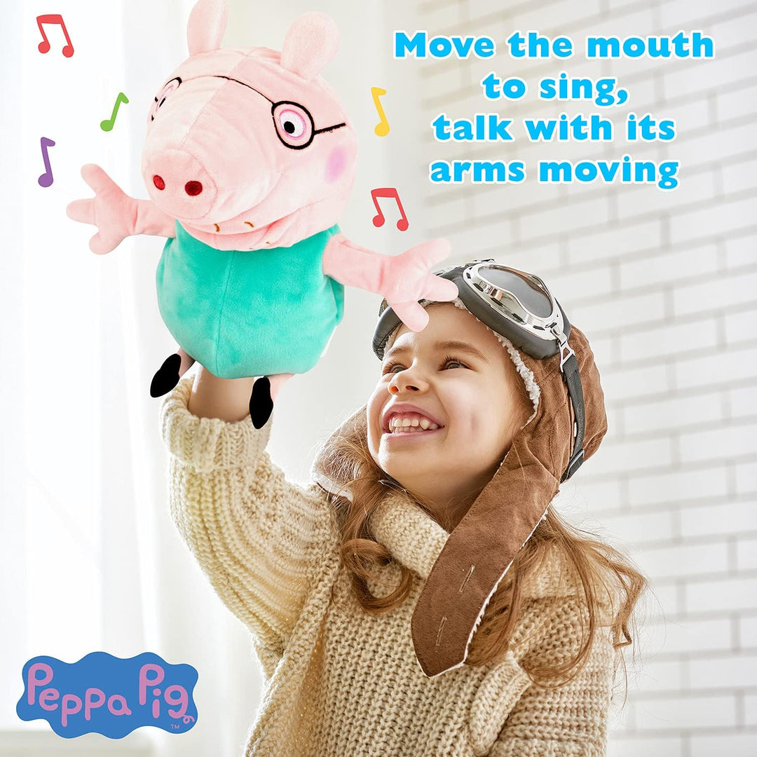 Wowwee 70014 Peppa Puppets-Daddy Pig, Multi