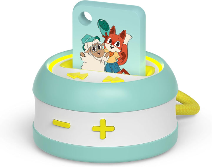 Galakto - Kinder Musik- und Hörspielplayer für zuhause und unterwegs, inkl. 2 Token “Peppa Pig” / “F