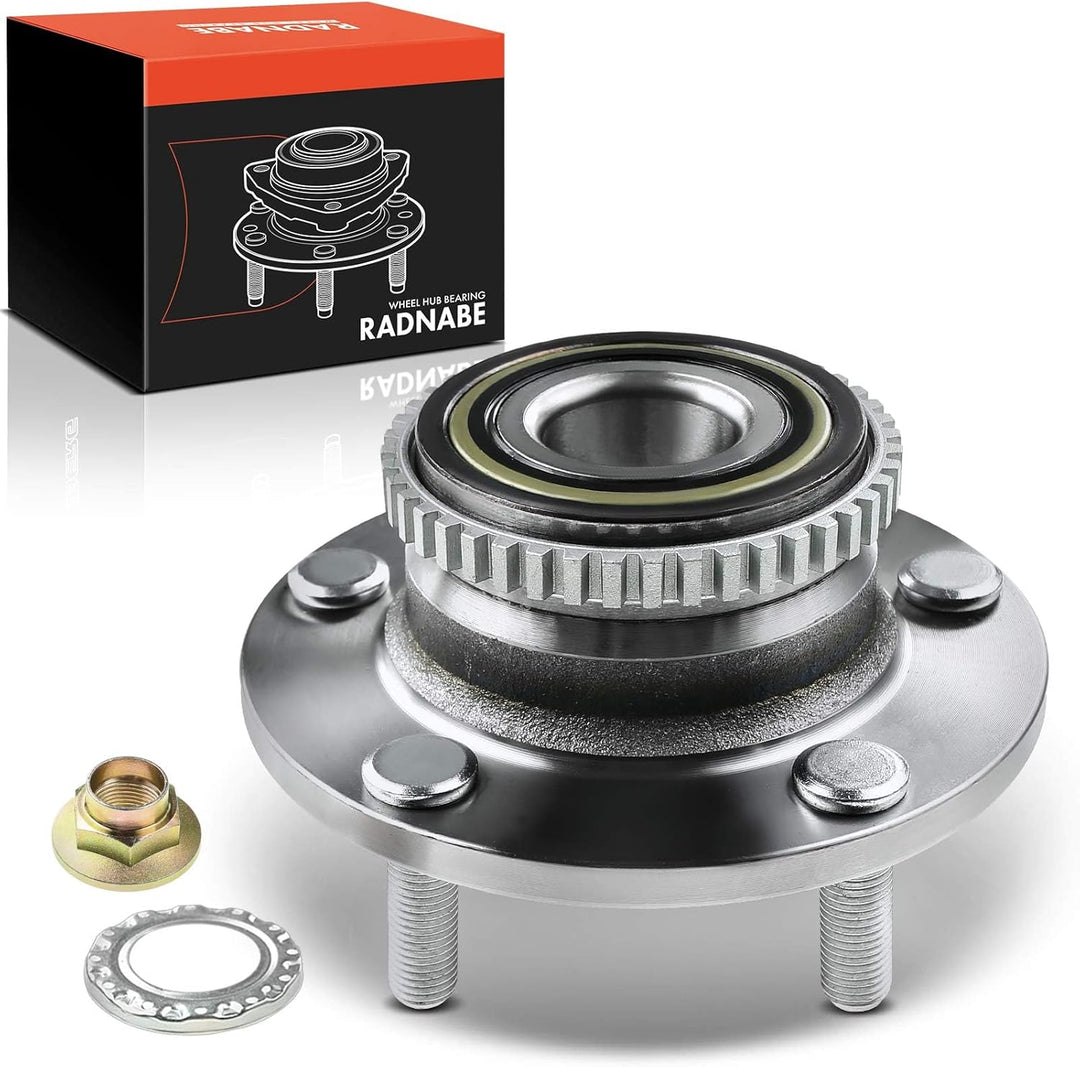 Frankberg 1x Radnabe Radlagersatz Hinterachse Kompatibel mit Coupe GK 1.6L 2.0L 2.7L 2001-2008 Repla