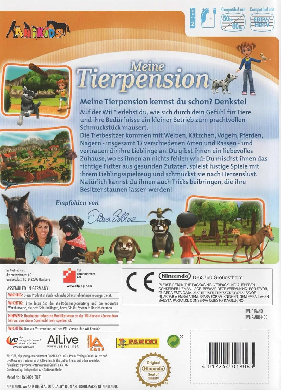 Meine Tierpension Nintendo Wii, Nintendo Wii
