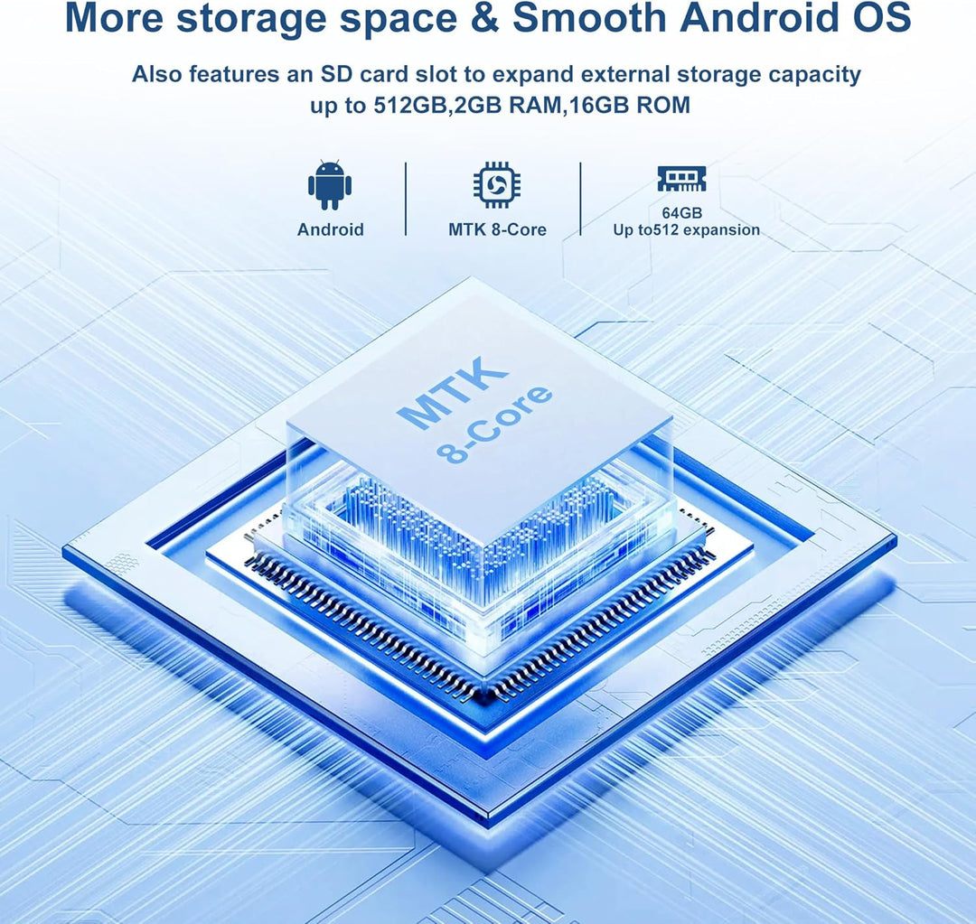 MP3 Player Spotify, 80 GB MP3 Player mit Bluetooth und WiFi, 4-Zoll-Touchscreen, MP4 Player Android,