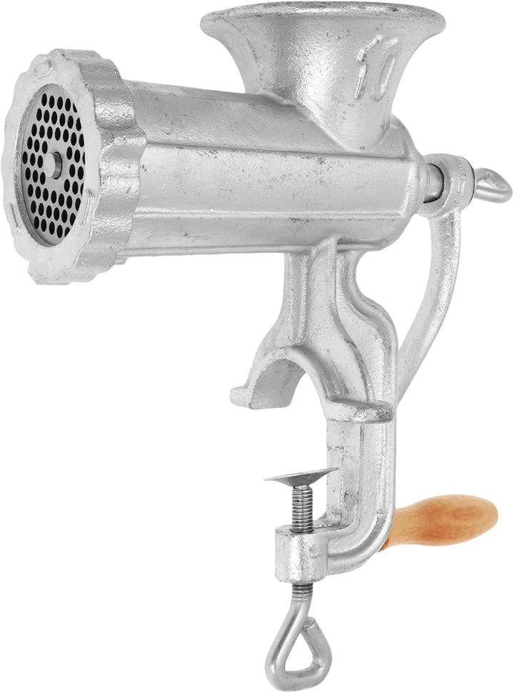 Gusseisen Handwolf Fleischfüllmaschine komplett mit Zubehör (GR. #10), GR. #10