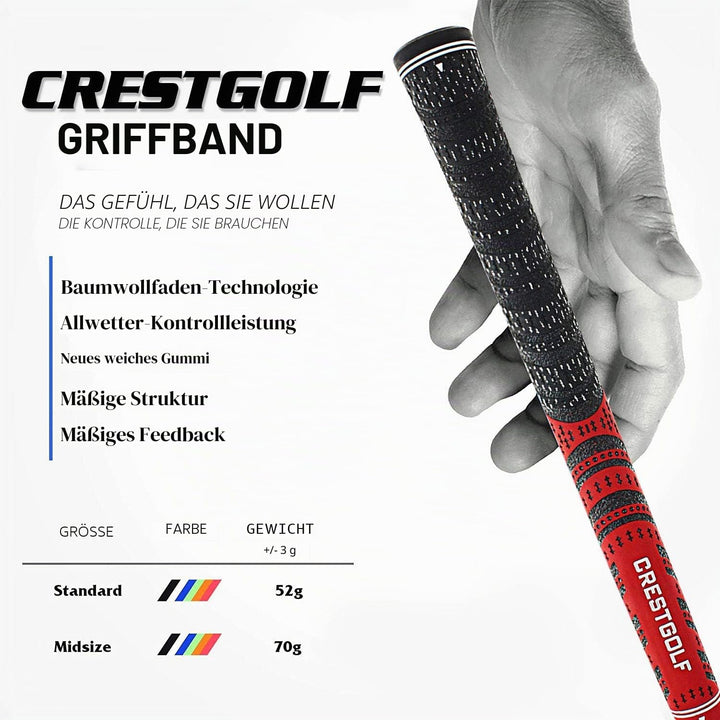 KOFULL Golfgriffe Golf Griffe Set Golf Club Griffe Golfschlägergriffe Golfschläger Golf Griff Midsiz