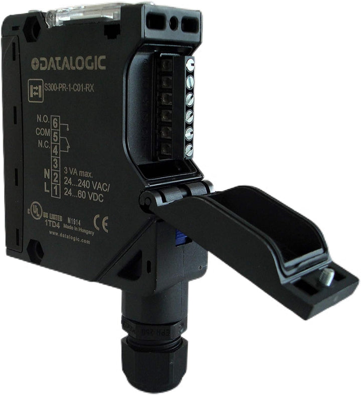 Datalogic s300-pr-1-c01-rx schwarz Photoelektrischer Sensor – Sensoren fotoeléctricos (0,025 kHz, Ku