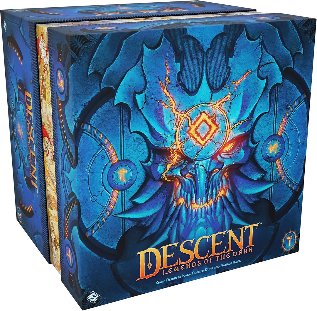 Fantasy Flight Games, Descent: Legends of The Dark, Miniature Game, 1-4 Players, Ages 14+, 3-4 Hours