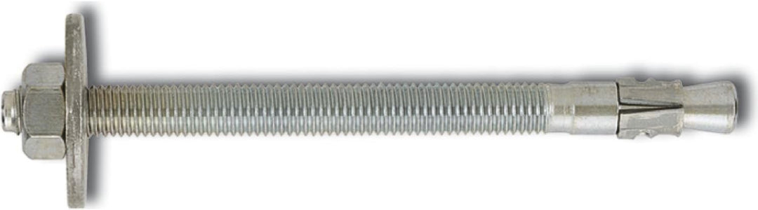 fischer 45586 FBN II 12/250/346 Bolzen mit grosser Scheibe verzinkt-blau mit Zulassung 10 Stück 12/2