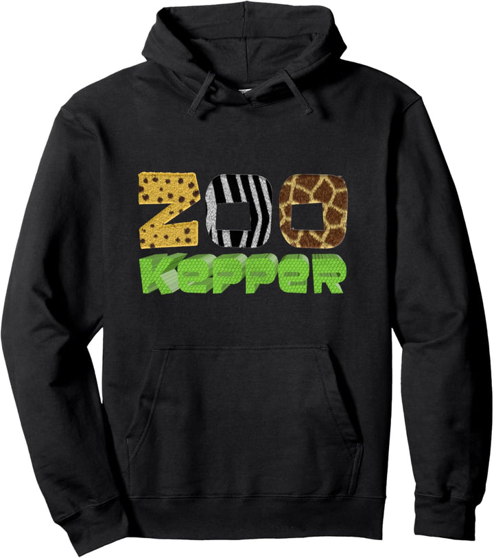 African Savanna Zookeeper Pullover Hoodie