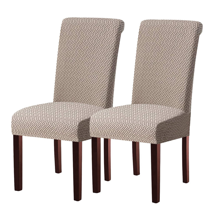 KELUINA Moderne Stuhlhussen 1er/2er/4er/6er Set, Stretch Stulhhussen Schwingstuhl Elastisch Abnehmba