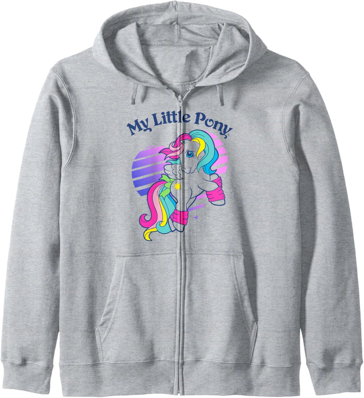 My Little Pony Starshine Rainbow Heart Striped Portrait Kapuzenjacke