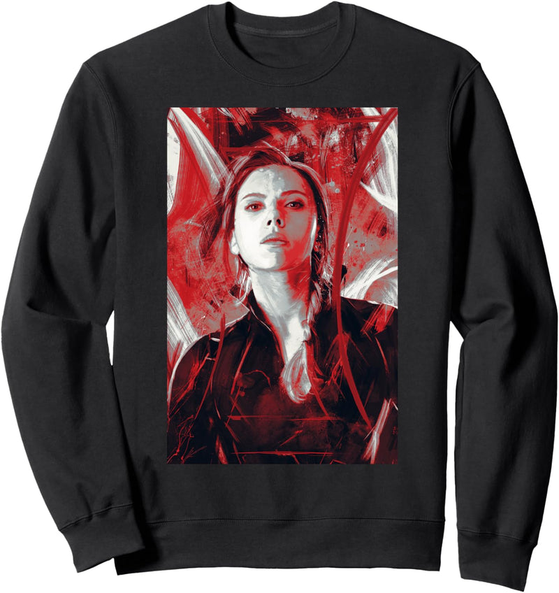 Marvel Avengers Endgame Black Widow Painting Sweatshirt