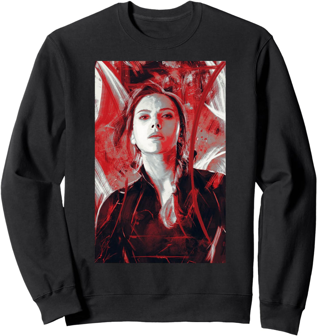Marvel Avengers: Endgame Black Widow Red Hue Portrait Sweatshirt