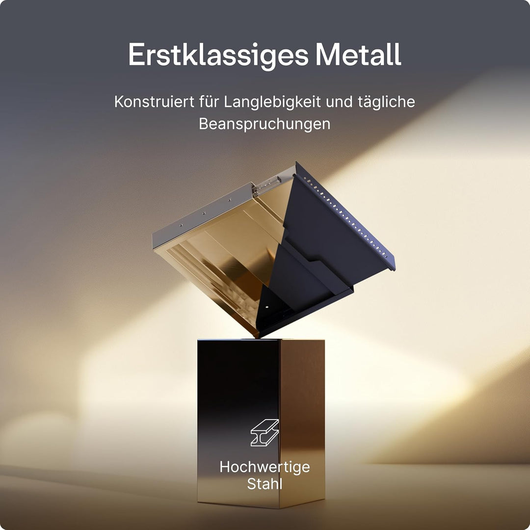 Desktronic Schreibtisch-Organizer, Untertisch-Aufbewahrungsbox, Schreibtisch für Büro Schule Homeoff