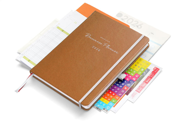 weekview Business Planner 2026 A5+ – Professioneller Personal Organizer & Erfolgsplaner | Wochen- &