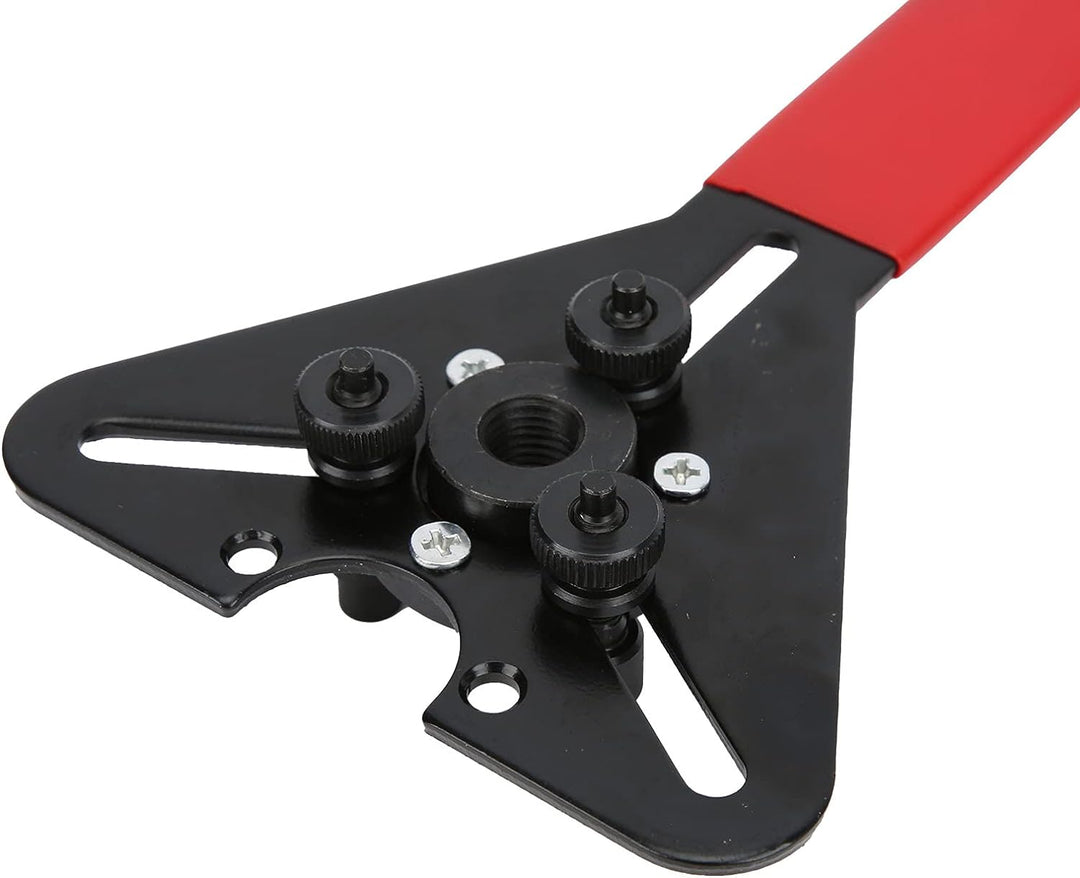 Yctze R134a Klimaanlage Kupplungshaltewerkzeug, Stahl Auto A/C Reparatur Doppelzweckschlüsselsatz Ku