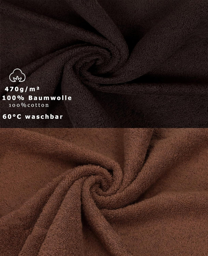 Betz 10-TLG. Handtuch-Set Classic 100% Baumwolle 2 Duschtücher 4 Handtücher 2 Gästetücher 2 Seiftüch