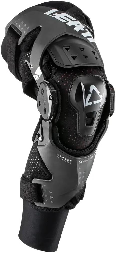 Leatt Knieorthese X-Frame Hybrid Paar, Schwarz Schwarz XX-Large, Schwarz XX-Large